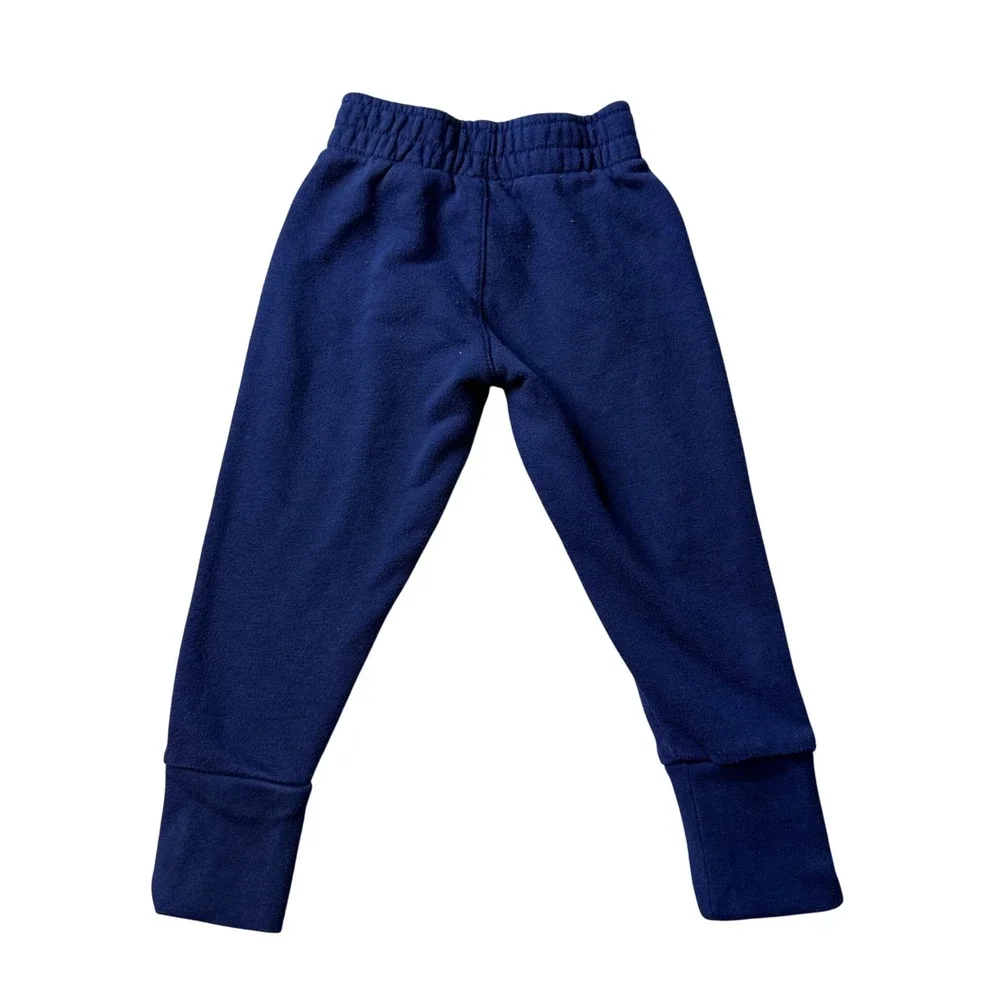 Nike Sweatpants Unisex 2T Navy Blue Futura Logo Fleece Joggers‎ H979-U9J